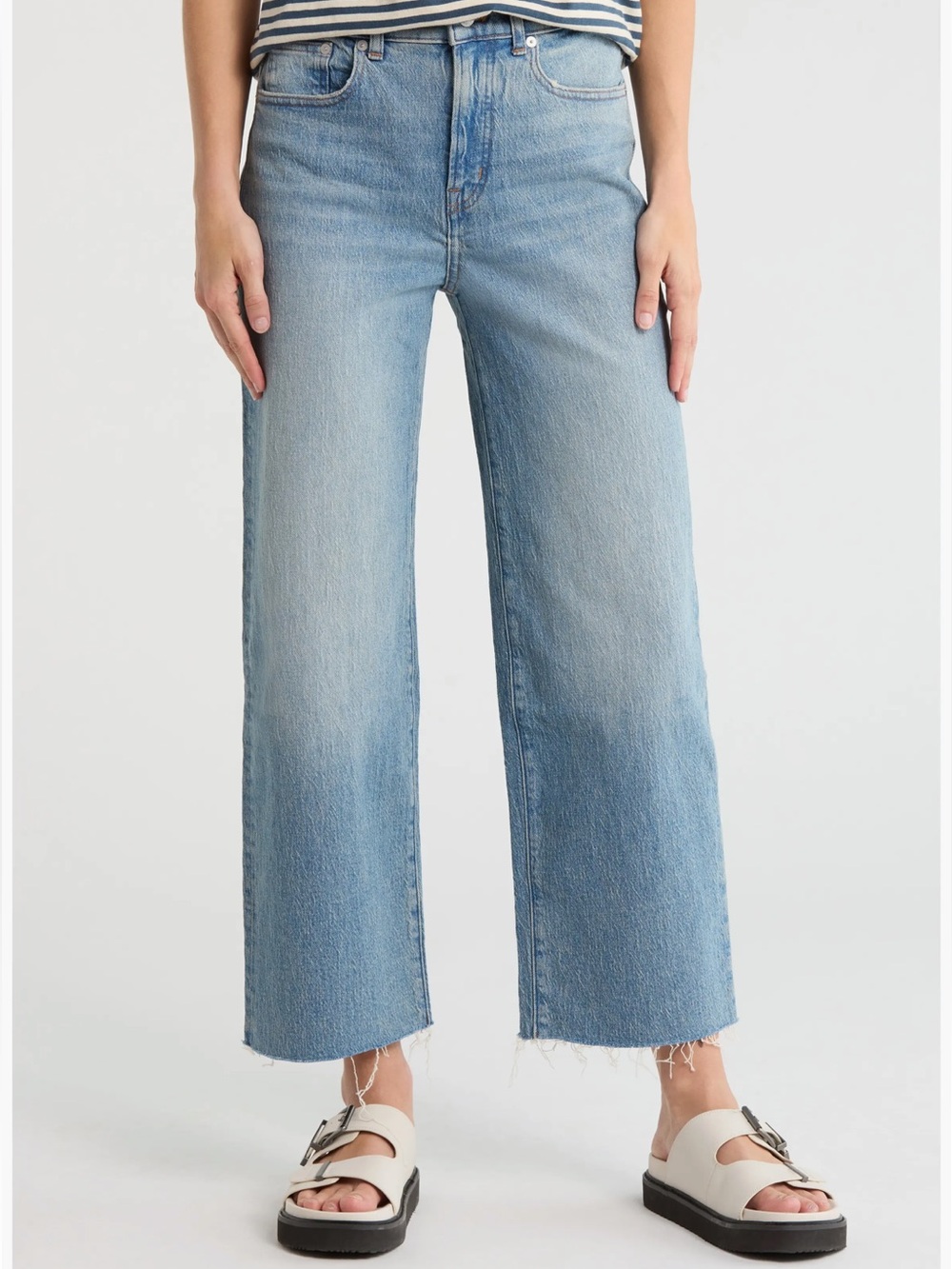 Madewell Perfect Vintage Wide-Leg Crop Women’s Jeans - size 26